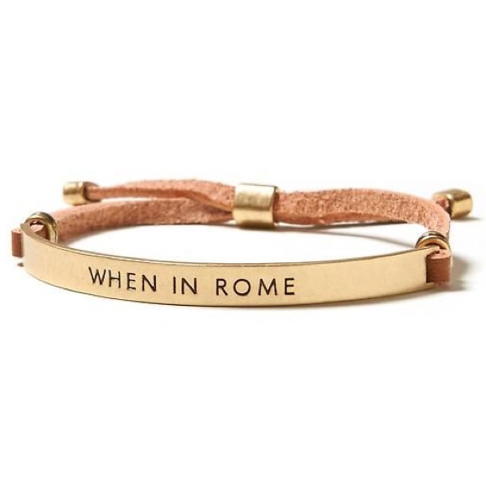 When In Rome Slider Bracelet